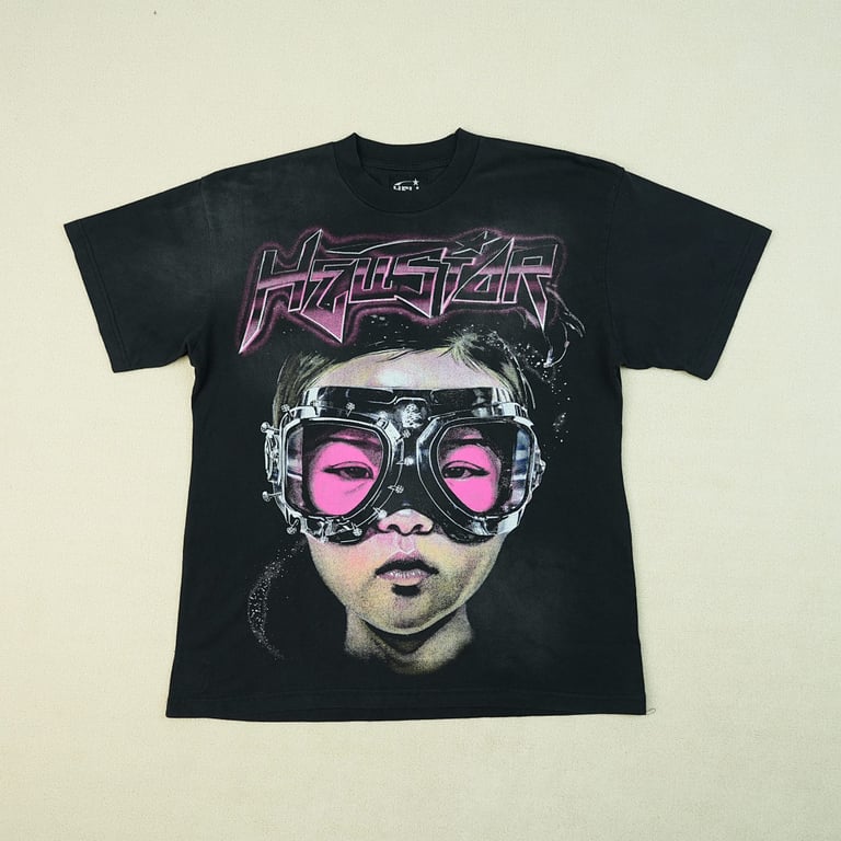 Hellstar The Future T-Shirt Black/Pink - 7