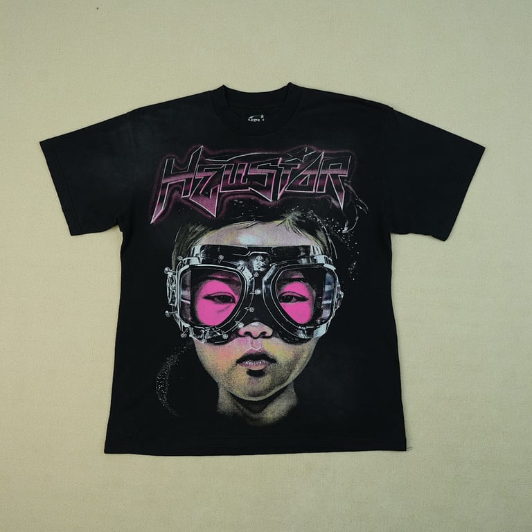 Hellstar The Future T-Shirt Black/Pink - 8