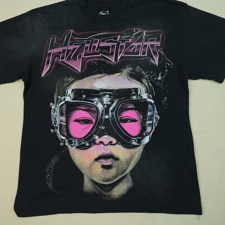 Hellstar The Future T-Shirt Black/Pink - 9