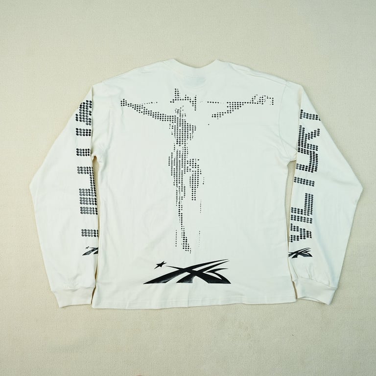 Hellstar Scoreboard L/S T-shirt White - 22