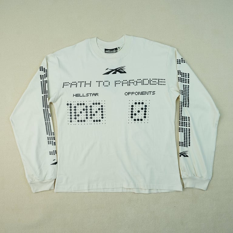 Hellstar Scoreboard L/S T-shirt White - 6