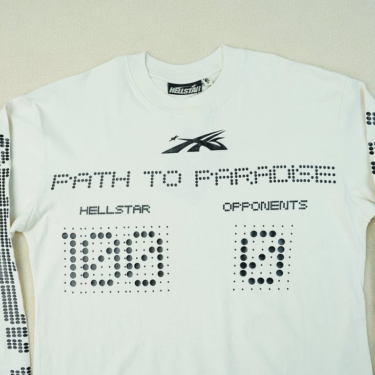 Hellstar Scoreboard L/S T-shirt White - 9
