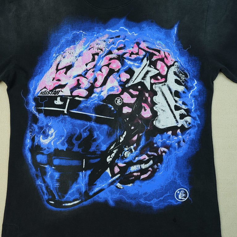 Hellstar Powered By The Star T-Shirt Black - 10