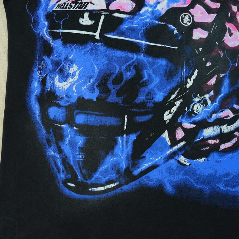 Hellstar Powered By The Star T-Shirt Black - 11