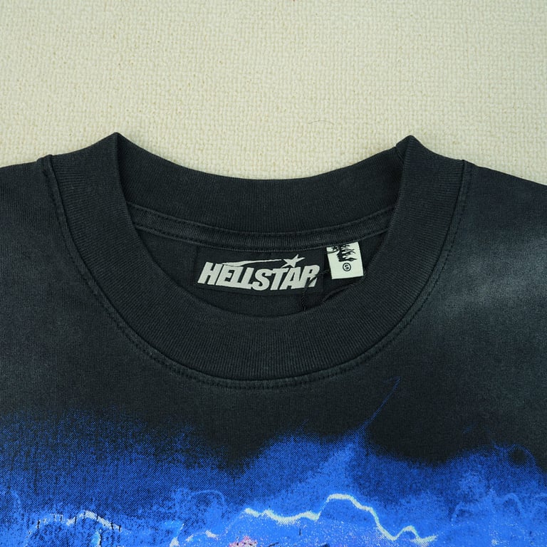 Hellstar Powered By The Star T-Shirt Black - 14