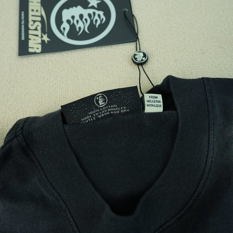 Hellstar Powered By The Star T-Shirt Black - 15