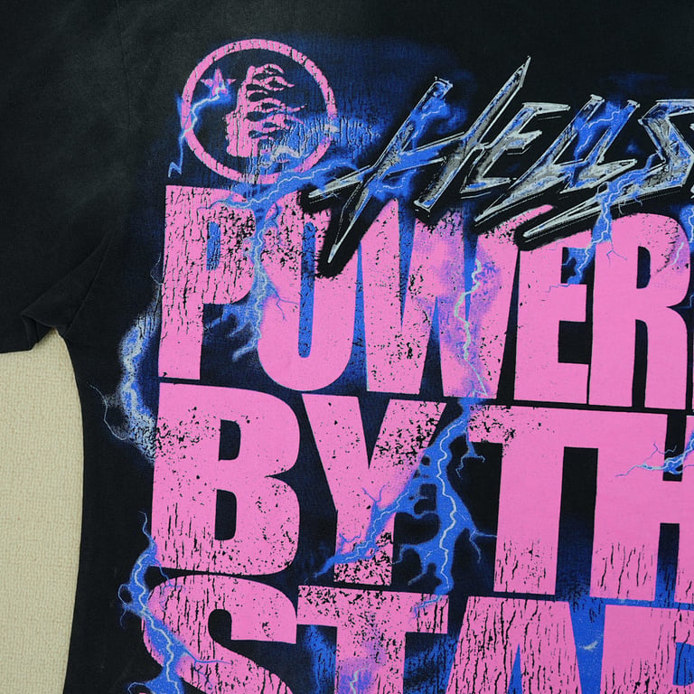 Hellstar Powered By The Star T-Shirt Black - 21