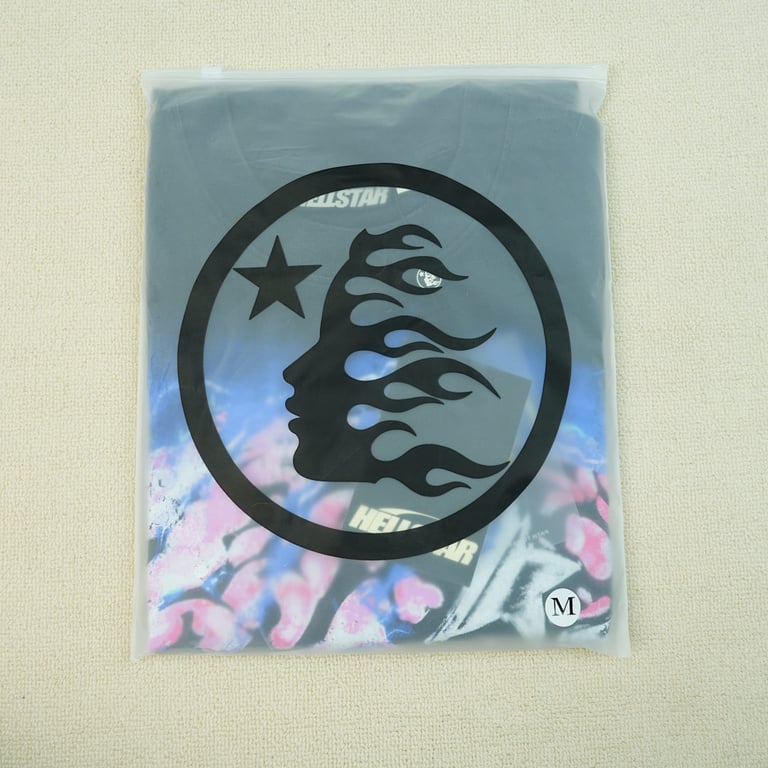 Hellstar Powered By The Star T-Shirt Black - 4