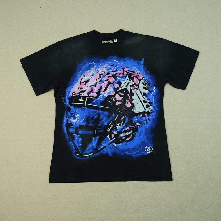 Hellstar Powered By The Star T-Shirt Black - 8