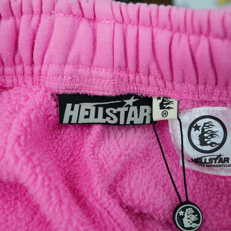 Hellstar Flame Sweatpants Pink - 12