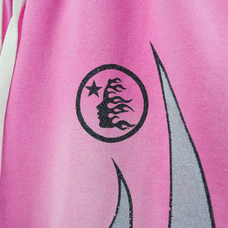 Hellstar Flame Sweatpants Pink - 14