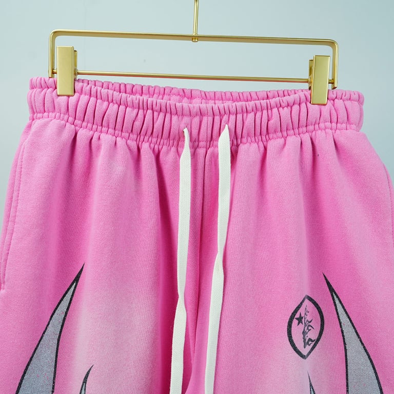 Hellstar Flame Sweatpants Pink - 5