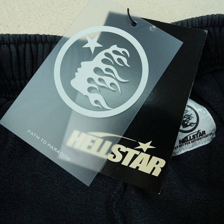 Hellstar Sports Flame Shorts Black - 11