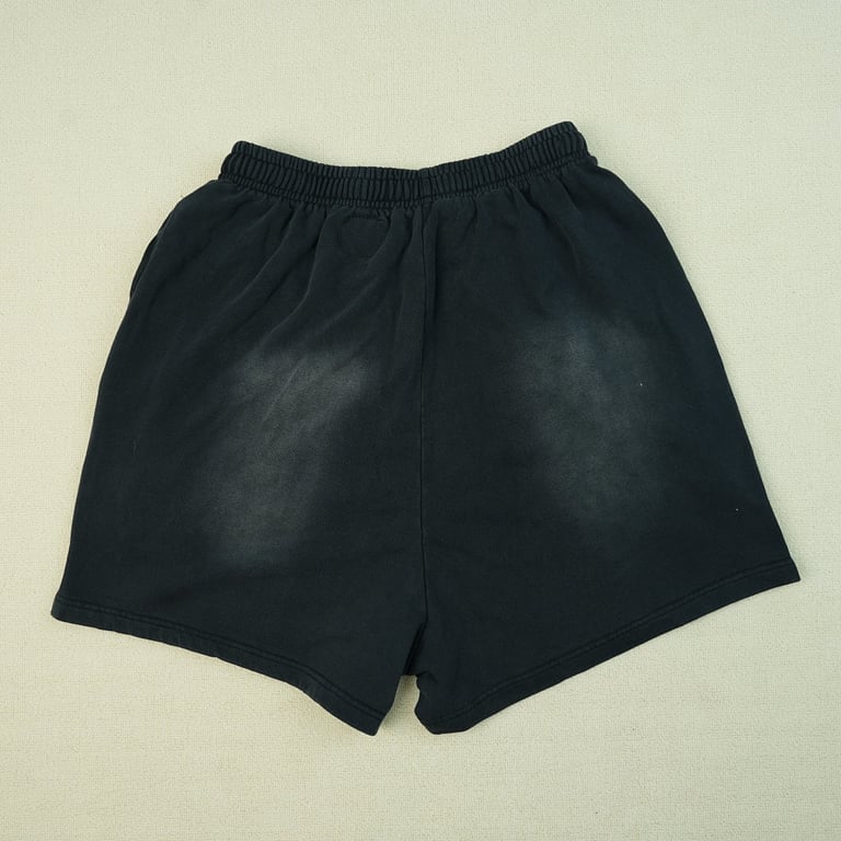 Hellstar Graphic Flame Shorts Black - 14