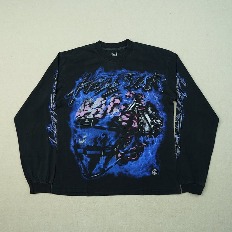 Hellstar Powered By The Star L/S Tee Black - 11