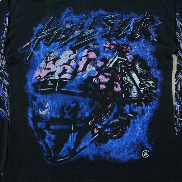 Hellstar Powered By The Star L/S Tee Black - 14