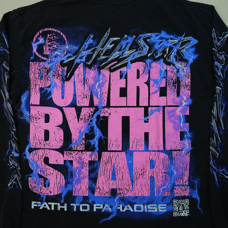 Hellstar Powered By The Star L/S Tee Black - 29