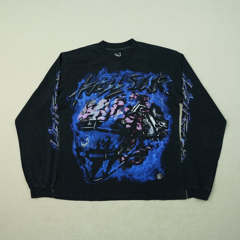 Hellstar Powered By The Star L/S Tee Black - 7