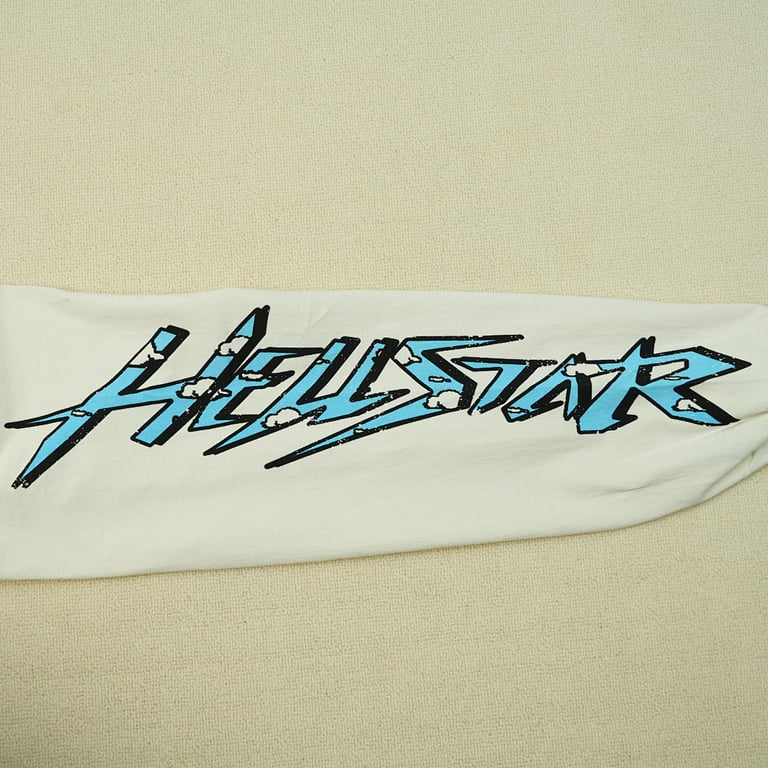 Hellstar Pixel L/S Tee White - 18
