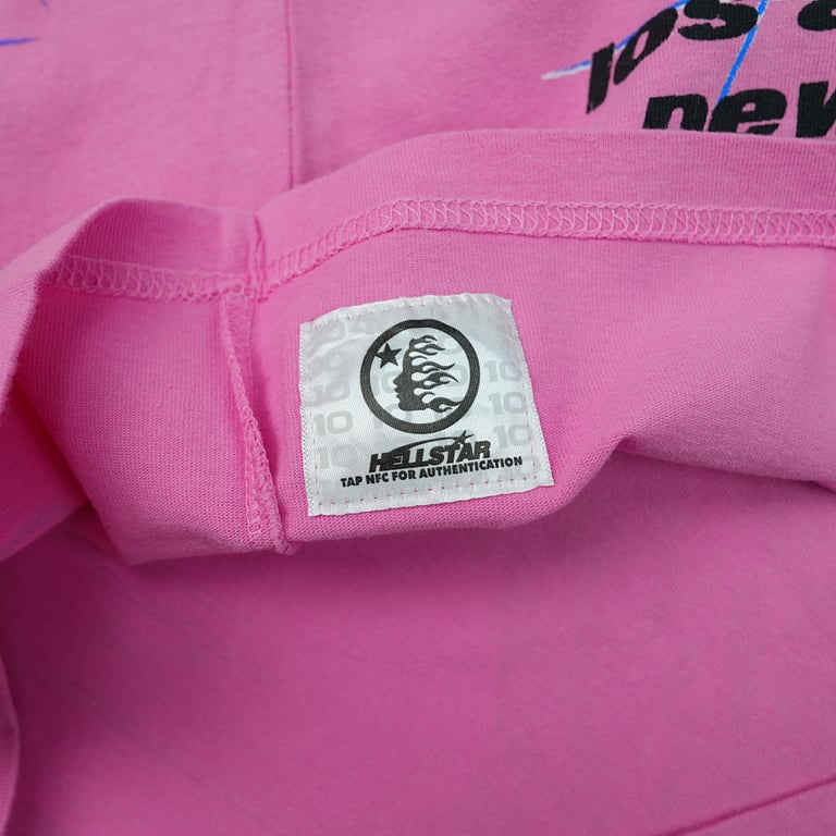 Hellstar Brainwashed World Tour T-Shirt Pink - 20