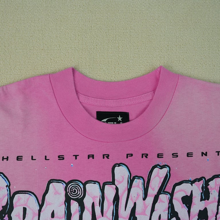 Hellstar Brainwashed World Tour T-Shirt Pink - 29