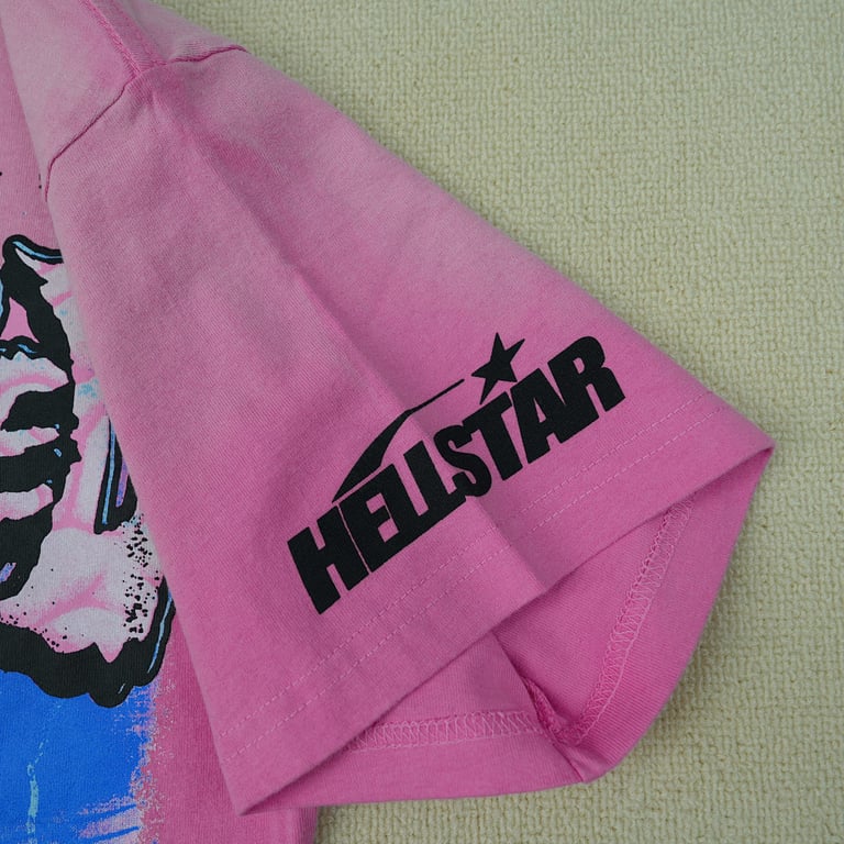 Hellstar Brainwashed World Tour T-Shirt Pink - 30