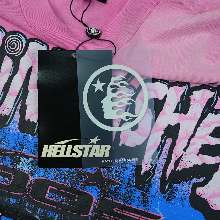 Hellstar Brainwashed World Tour T-Shirt Pink - 32