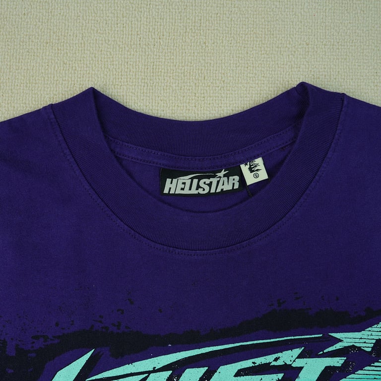 Hellstar Goggles T-Shirt Purple - 12