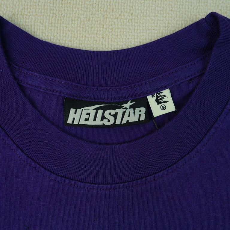 Hellstar Goggles T-Shirt Purple - 13
