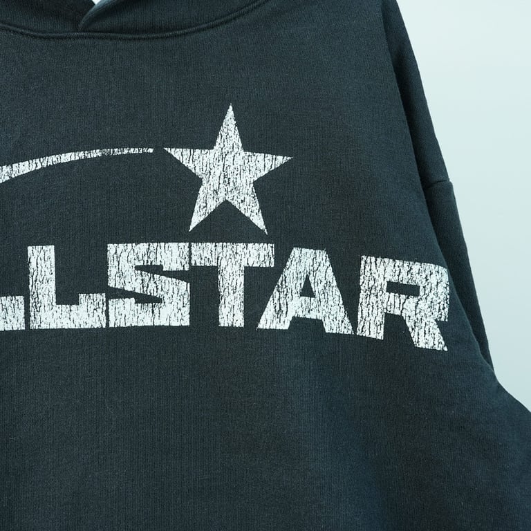 Hellstar Studios Basic Logo Hoodie Vintage Black - 11