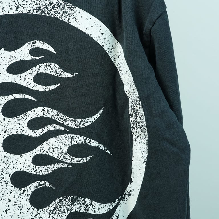 Hellstar Studios Basic Logo Hoodie Vintage Black - 16