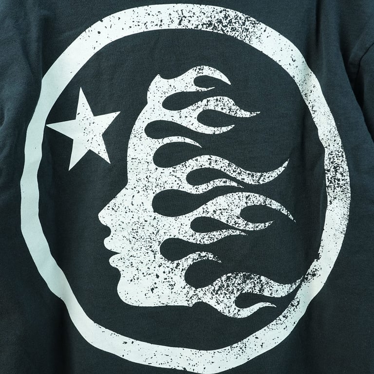 Hellstar Studios Basic Logo Hoodie Vintage Black - 18