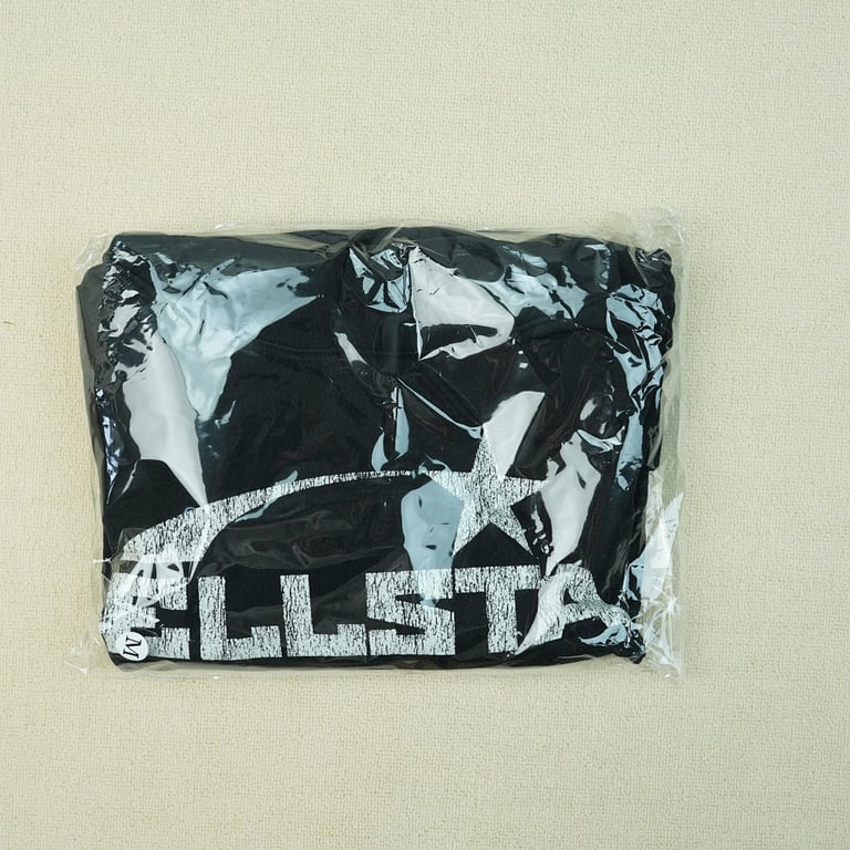 Hellstar Studios Basic Logo Hoodie Vintage Black - 3
