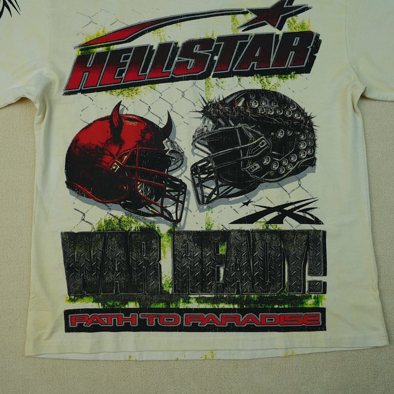 Hellstar War Ready! T-shirt White - 10