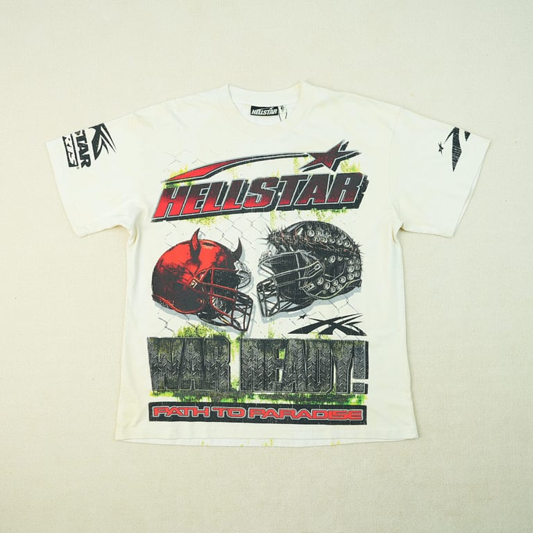 Hellstar War Ready! T-shirt White - 5