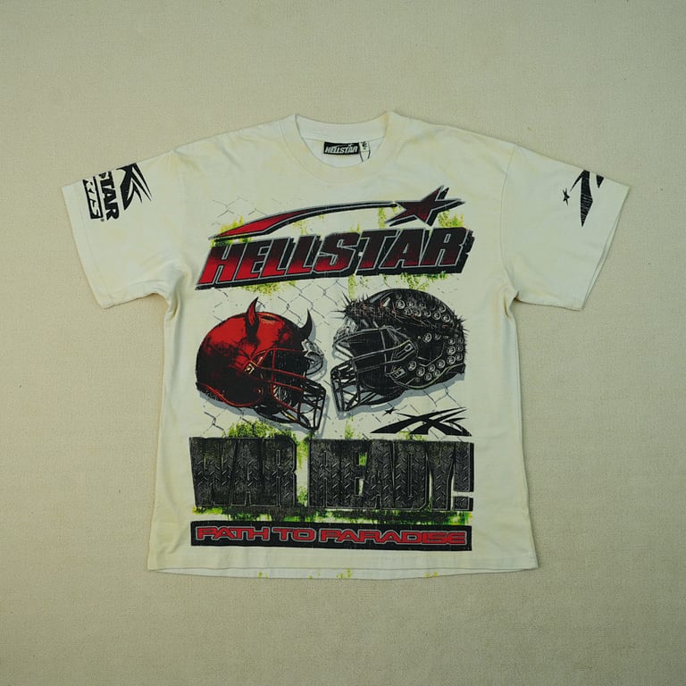 Hellstar War Ready! T-shirt White - 7