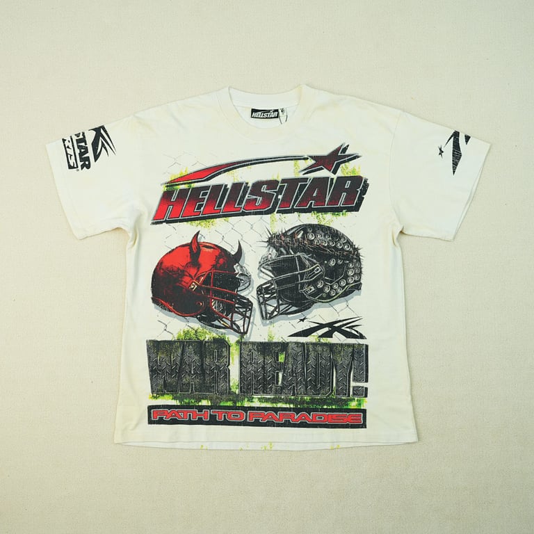 Hellstar War Ready! T-shirt White - 8