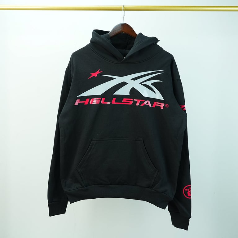 Hellstar Sport Logo Hoodie Black - 3