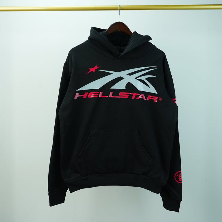 Hellstar Sport Logo Hoodie Black - 5