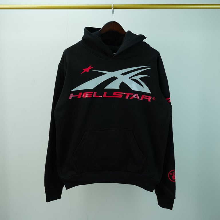 Hellstar Sport Logo Hoodie Black - 6