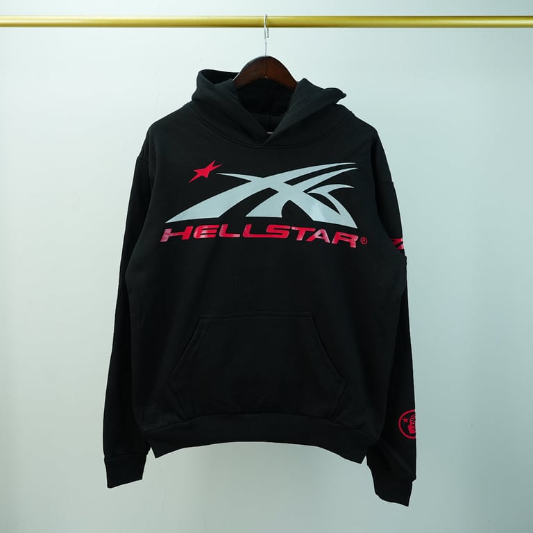 Hellstar Sport Logo Hoodie Black - 7