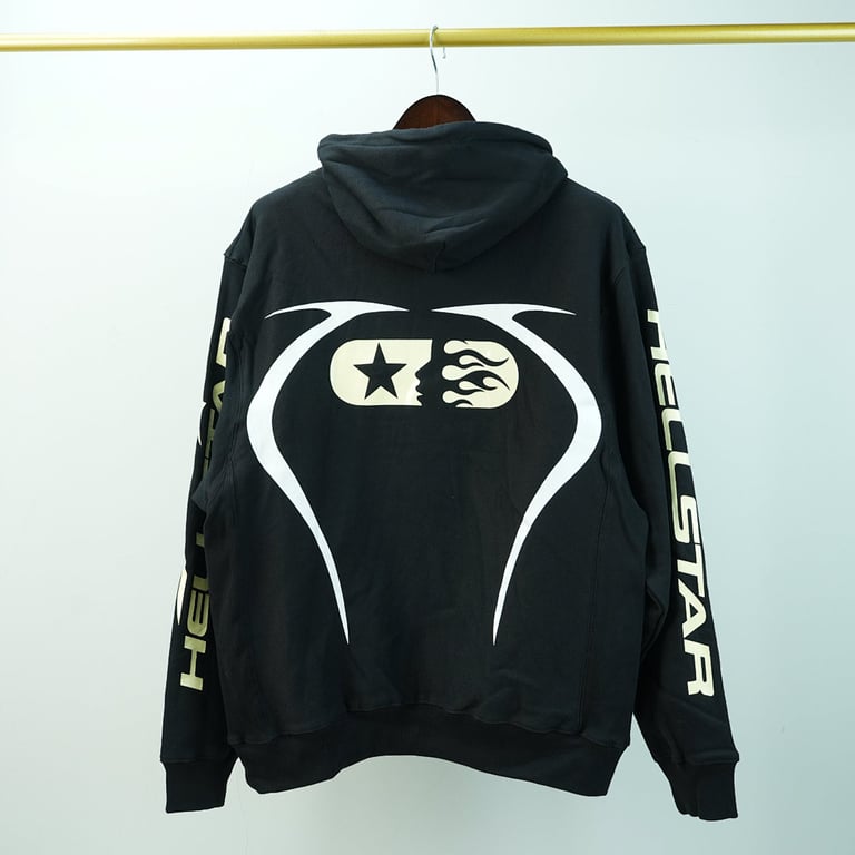Hellstar Sports Hoodie Jet Black - 22