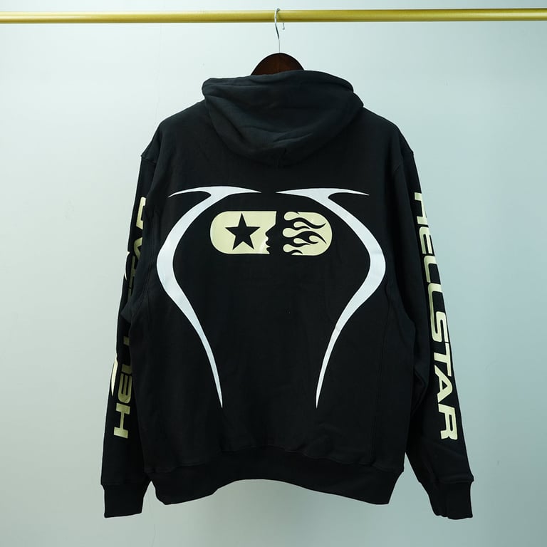 Hellstar Sports Hoodie Jet Black - 23
