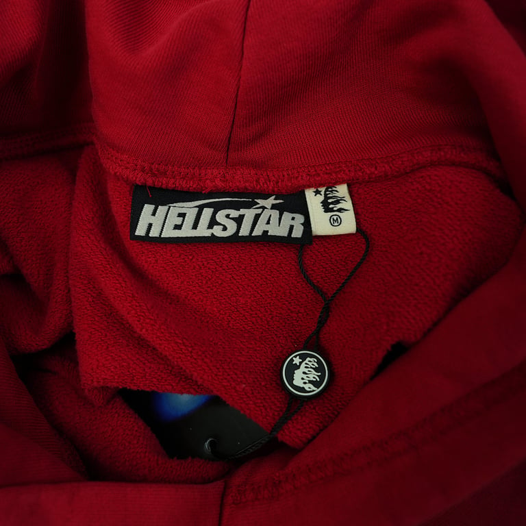 Hellstar Sport Hoodie Red - 13