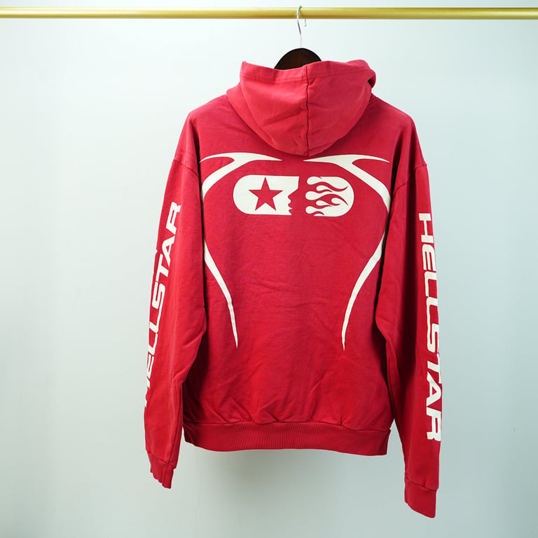 Hellstar Sport Hoodie Red - 19
