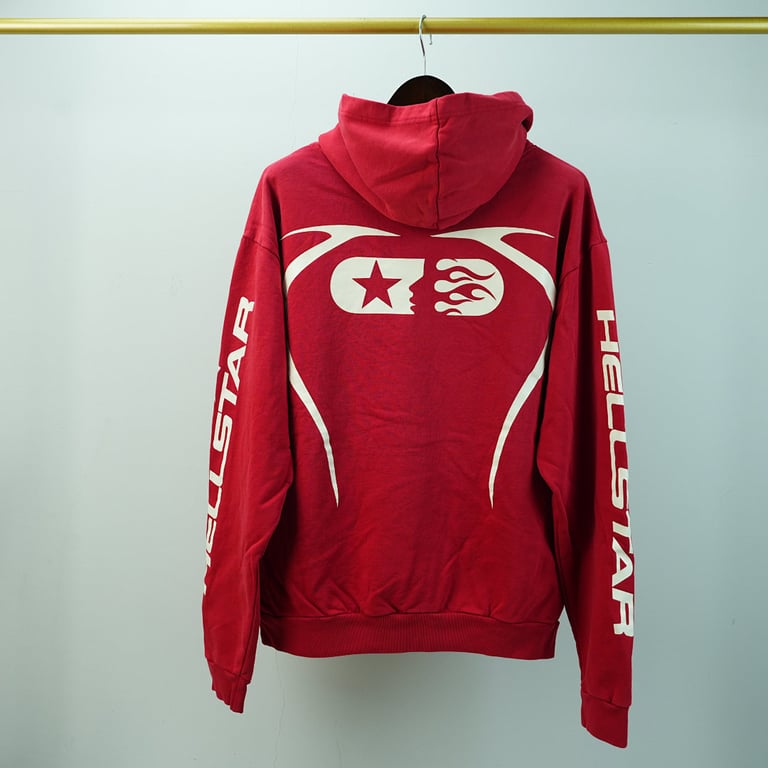 Hellstar Sport Hoodie Red - 20