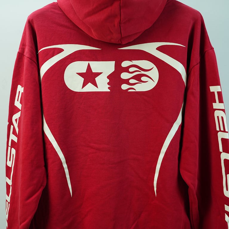 Hellstar Sport Hoodie Red - 21