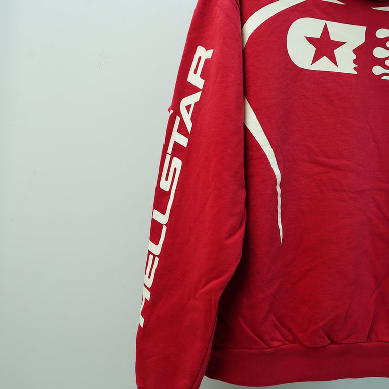 Hellstar Sport Hoodie Red - 22