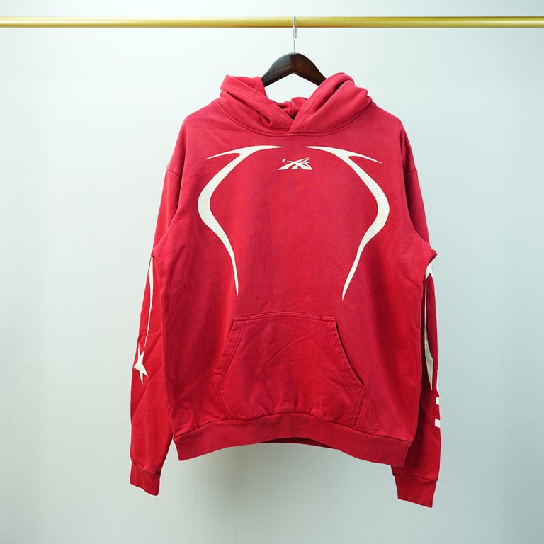 Hellstar Sport Hoodie Red - 5