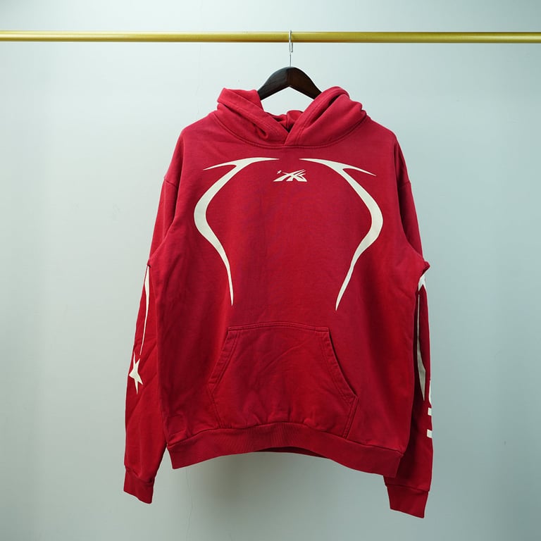 Hellstar Sport Hoodie Red - 7